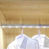 Wardrobe LED Rail - Bespoke Lengths Battery