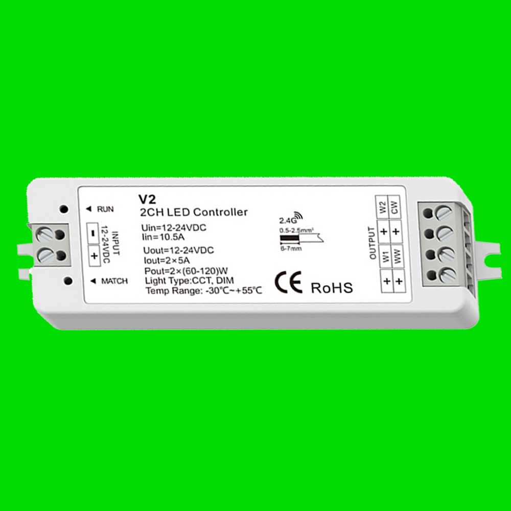 CCT Touch - CCT Controller for Wireless CCT LED Dimmer Switch  - Four Zone
