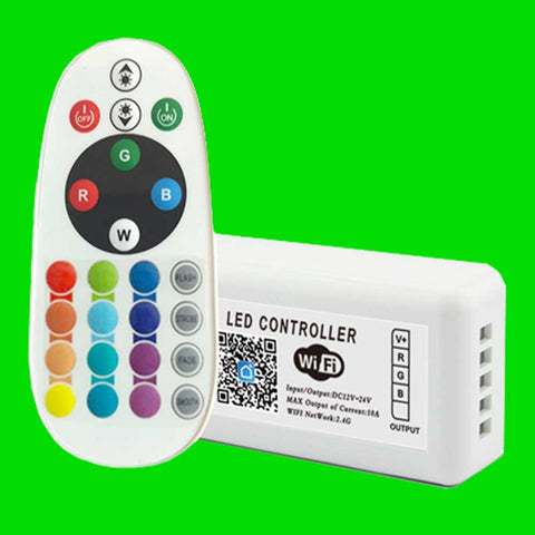 WIFI Touch Wireless LED Dimmer Remote for RGB LED Strip - Single Zone