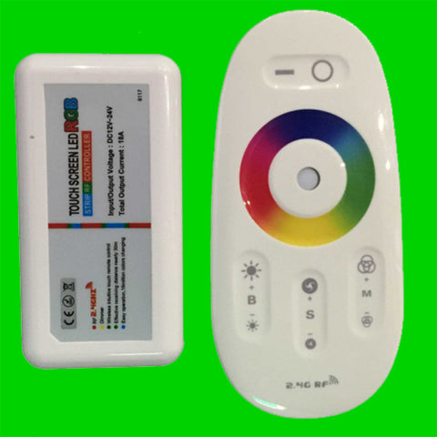Touch Wireless LED Dimmer Switch for RGB LED Strip - Single Zone
