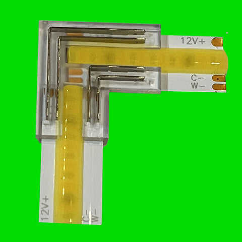 COB LED Strip Connectors  - Corner