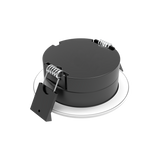 Crystal 2 - Down Light - Switch Under Bezel 4CCT & 5/7W Fire Rated, IP65, Dimmable