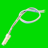 AWG22 - 200mm & 3m Dupont Male End - 2 Core Cable in White and Grey