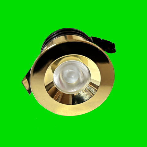 Minos 2 - 3W Gold Mini Down Light
