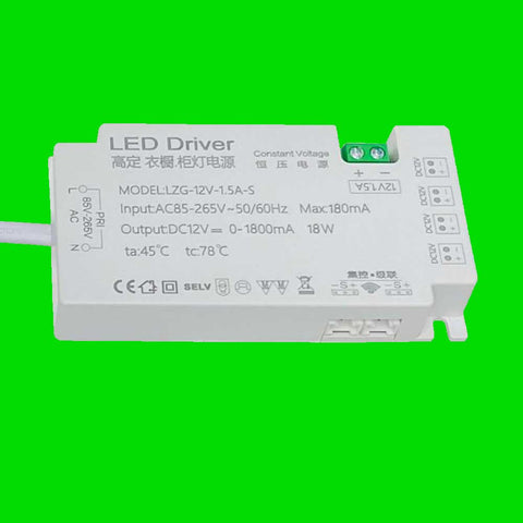 18W DuPont Plug and Play 12V Power Supply