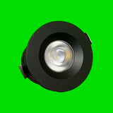 Black Mini Down Light Alcove Light