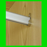 LED Wardrobe Rail Lights - 12W 528 LEDs - Bespoke lengths 24V