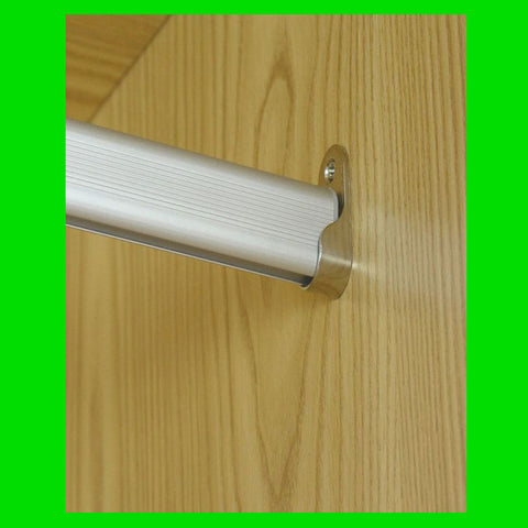 LED Wardrobe Rail Lights - 12W 528 LEDs - Bespoke lengths 24V