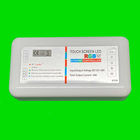 Touch Wireless LED Dimmer Switch - Controller ONLY for RGBW LED Strip - Single Zone